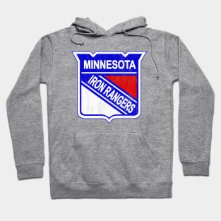 Defunct Minnesota Iron Rangers Hockey Hoodie